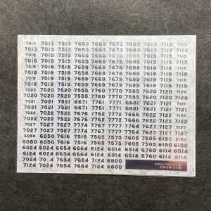 6000・7000系前面/側面車番II（8連篇B）(Nゲージ) : 世田谷車両 Yahoo