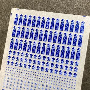 車体表記インレタ(多摩篇)(Nゲージ)の詳細画像4
