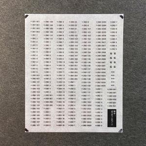 キハ183系車番インレタ2（N(N)183系登場時・900番台・5000番台）(N