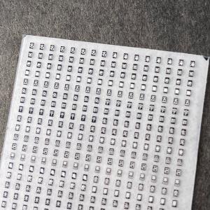 区名札標記(黒)その2(Nゲージ)の詳細画像1