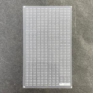 世田谷総合車両センター 前面編成標記インレタ(F) : グリーンマックス