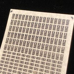 783系側面号車表示(Nゲージ)の詳細画像1