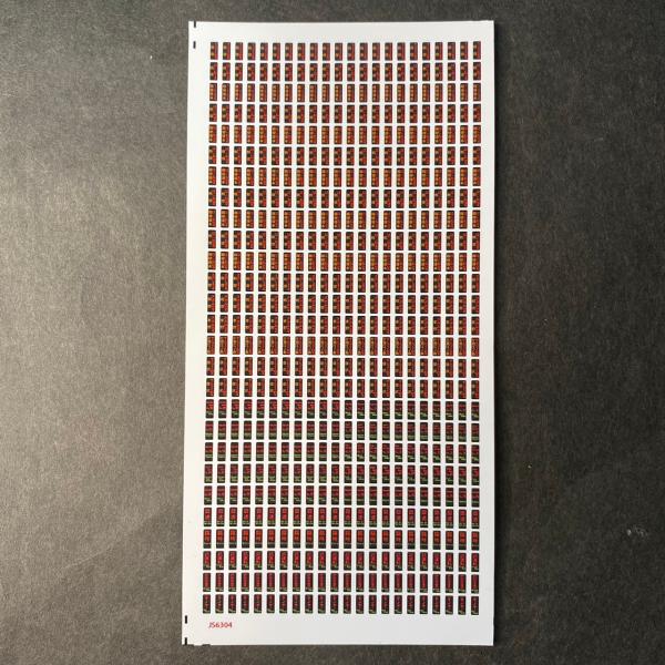 汎用行先ステッカー(50000形VSE) 16番(1/80スケール)