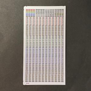 汎用行先ステッカー(多摩の8000系篇その1)(Nゲージ) : 世田谷車両