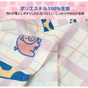 キャラクター エプロン 長袖 保育士 M〜L ...の詳細画像4