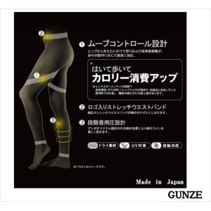 ライザップ レギンス 夏用 着圧レギンス サマ...の詳細画像1