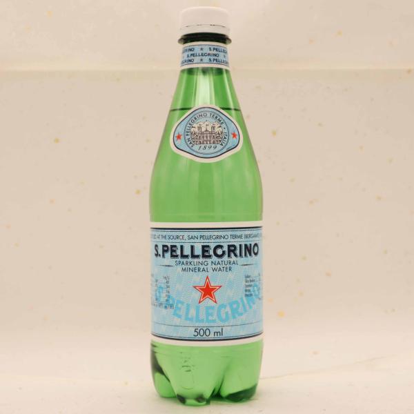 サンペレグリノ (S.PELLEGRINO) 炭酸水 PET 500ml  直輸入品  × 24本