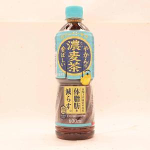 機能性表示食品 コカ・コーラ やかんの濃麦茶 from 爽健美茶 600ml PET ×24本｜stganbaruz