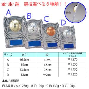 S-6061C タテ 楯 高さ13.5cm ワ...の詳細画像1