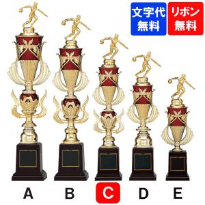 樹脂製　トロフィー　T-3044　Cサイズ　高さ44cm【文字代無料】ゴールドシャチ　優勝カップ　卒団　卒業　記念品　ゴルフ　サッカー　野球　空手