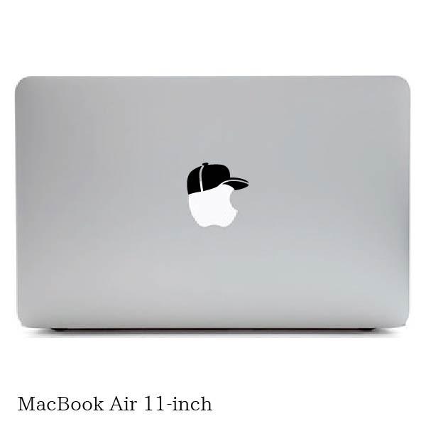 MacBook ステッカー スキンシール 野球帽 ”cap” MacBook Air11/13 Pr...