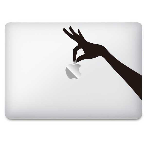 MacBookステッカー スキンシール &quot;The Hand Picking Apple&quot; MacBo...