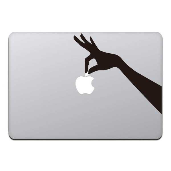 MacBookステッカー スキンシール &quot;The Hand Picking Apple&quot; MacBo...