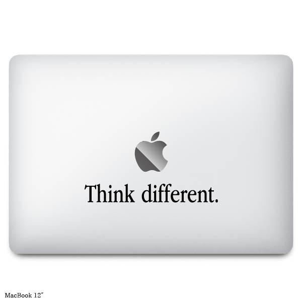 MacBookステッカー スキンシール &quot;think different&quot; 2