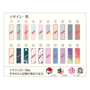 【名前入れ無料】千社札シール 紙タイプ ロマン...の詳細画像1