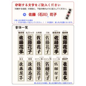 【名前入れ無料】千社札シール 紙タイプ ロマン...の詳細画像2