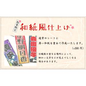 【名前入れ無料】千社札シール 紙タイプ ロマン...の詳細画像4