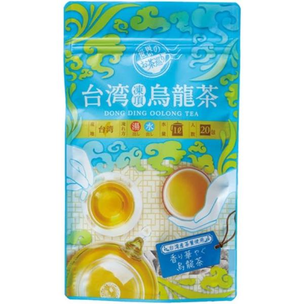Tokyo Tea Trading 世界のお茶巡り 凍頂烏龍茶(ティーバッグ) 20P×3個