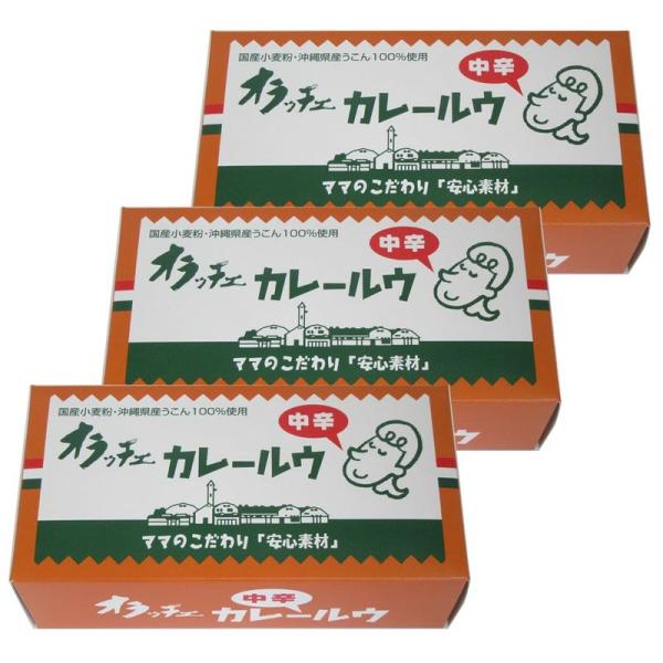 フルーツバスケット オラッチェカレールゥ 中辛 230g ×３個セット