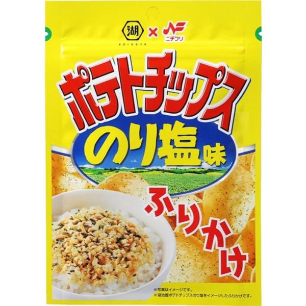 ニチフリ食品 ポテトチップスのり塩味ふりかけ 20g×10個