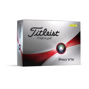 TITLEIST(タイトリスト) PRO V1X 23 イエロー ゴルフボール ユニセックス DZ T2148S-J｜stier