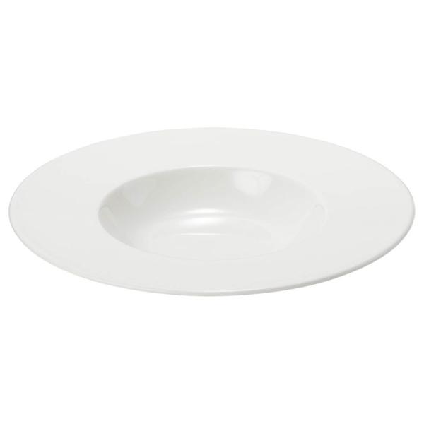 NARUMI(ナルミ) プレート 皿 プロスタイル 25cm ホワイト シンプル リム スープ パス...