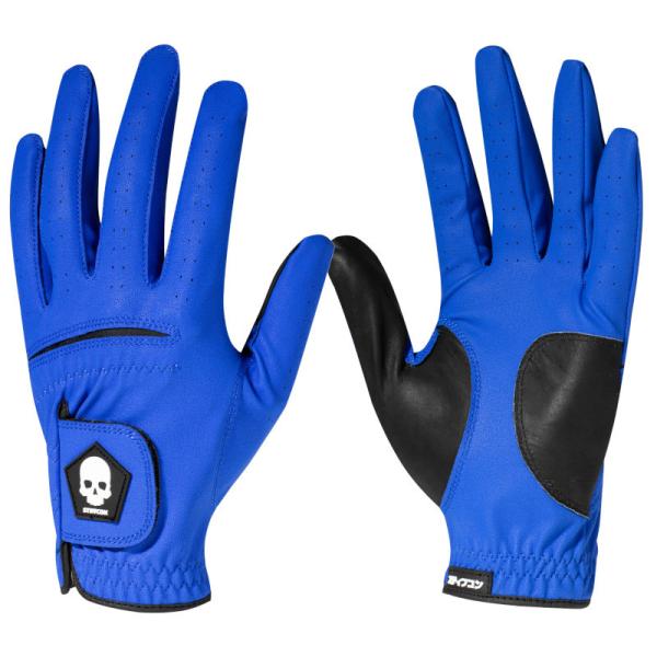 FLUO BLUE メンズゴルフグローブ フルオ_青色