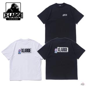 XLARGE エクストララージ STREET VANDALISM S/S TEE 101242011064 オリジナルグラフィック半袖ティー Tシャツ バックプリント メンズ 正規取扱店｜stitch-2004