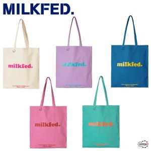 MILKFED. ミルクフェド FLAT LIGHTTOTE COOPER OUI LOGO 103223053005 フラット ライトトート クーパー ロゴ シンプル かわいい レディース バッグ 正規販売店｜stitch-2004