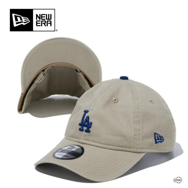 NEW ERA 9TWENTY Los Angeles DodgersKhaki Sweat Ban...