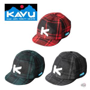 セール 2021秋冬 KAVU カブー チェックベースボールキャップ 19821525 ユニセックス 帽子  赤 緑 黒 正規品 アウトドア キャンプ メンズ レディース 正規取扱店