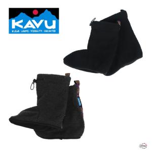 KAVU カブー ニューボアソックス 19821706 22FW ルームソックス 靴下 ボアフリース 滑り止め付 ユニセックス ギフト 正規取扱店