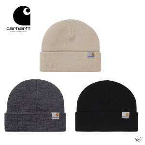 carhartt WIP カーハート ダブリューアイピー STRATUS HAT LOW I025741 ストラタスハットロー 帽子 ニット帽 浅め 折り返しビーニー アクリル 正規取扱店