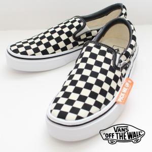 VANS ヴァンズ SLIP ON LITE V98LITE スリッポン ライト チェッカー スニーカー 軽量 送料無料　正規販売店 メンズ