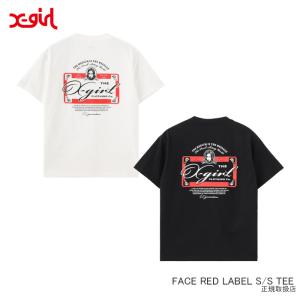 X-girl（エックスガール） グローロゴショートスリーブTシャツ