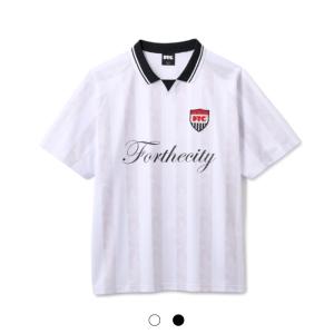 セール FTC STRIPE LOGO SOCCER JERSEY FTC026SPSH08 ストライプロゴサッカージャージー 半袖 トップス ロゴ エフティーシー 正規取扱店