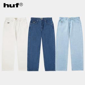 セール HUF ハフ CROMER PANT PT00242SU25 クロマーパンツ メンズ ボトムス ロゴ刺繍 テーパード デニム スケートパンツ ロング丈 オールシーズン 正規取扱店