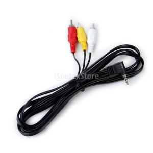 ノーブランド品3.5mm　→3 RCA AV　ケーブル　ビデオ　カメラ