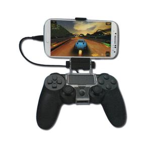 スマホホルダー PS4用 コントローラクリップ　携帯電話マウント PS4コントローラ ホルダー ストレージ クリップ ソニーPS4コントローラーゲームパッド適用｜STKショップ