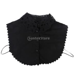 Lovoski DIY  刺繍 襟 エレガント 偽襟 付け襟 衿 襟元のおしゃれ