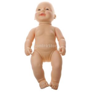ノーブランド品 子供 おもちゃ シリコン ソフトビニール製 リアル 赤ちゃん人形 女の子 ドールハウス用品