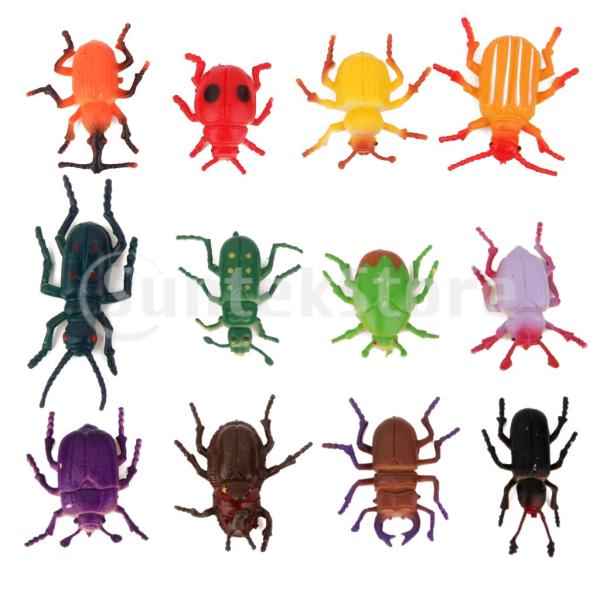 昆虫モデル カブトムシ おもちゃ カブトムシセット 学習玩具 クラクション 約12個入り