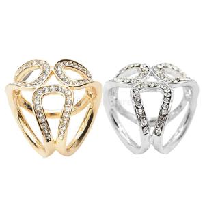 2ピース レディース ファッション スカーフリング スカーフクリップ