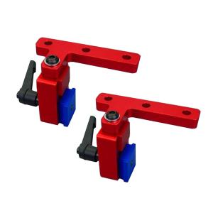 2個 マイタートラック停止 2つの部分 T-スロット T-トラック用