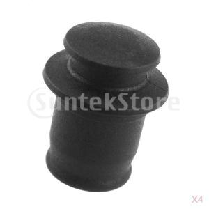 4本のシガーライターユニバーサル防水プラグダストカバーキャップソケットカー