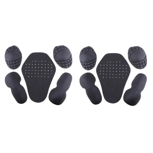 10xMotorcycle乗馬肩肘肘Proteionパッドレーシングアーマー(2セット)