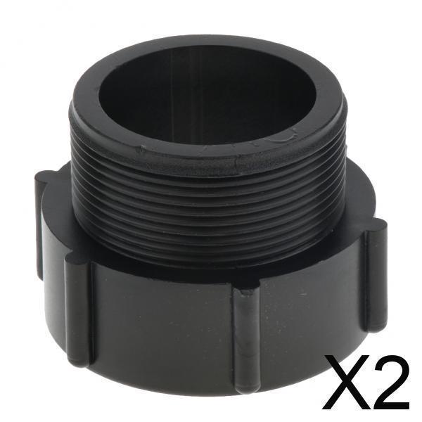 DN50BSPネジホースパイププラスチック用2x2 &quot;IBCトートタンクバルブアダプター