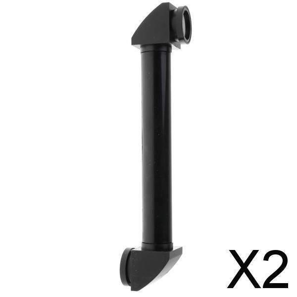 子供のための2x30cmの黒いプラスチックの調節可能な潜望鏡自然探検おもちゃ