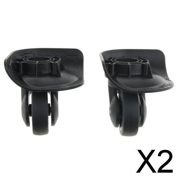 トラベルバッグA53用2x1ペアスイベルスーツケースラゲッジホイール交換用キャスター