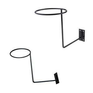 2xメタルヘルメットホルダー壁掛けハットラックハンガーフックディスプレイスタンド